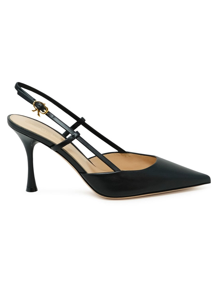 Gianvito Rossi Black Calfskin Pumps