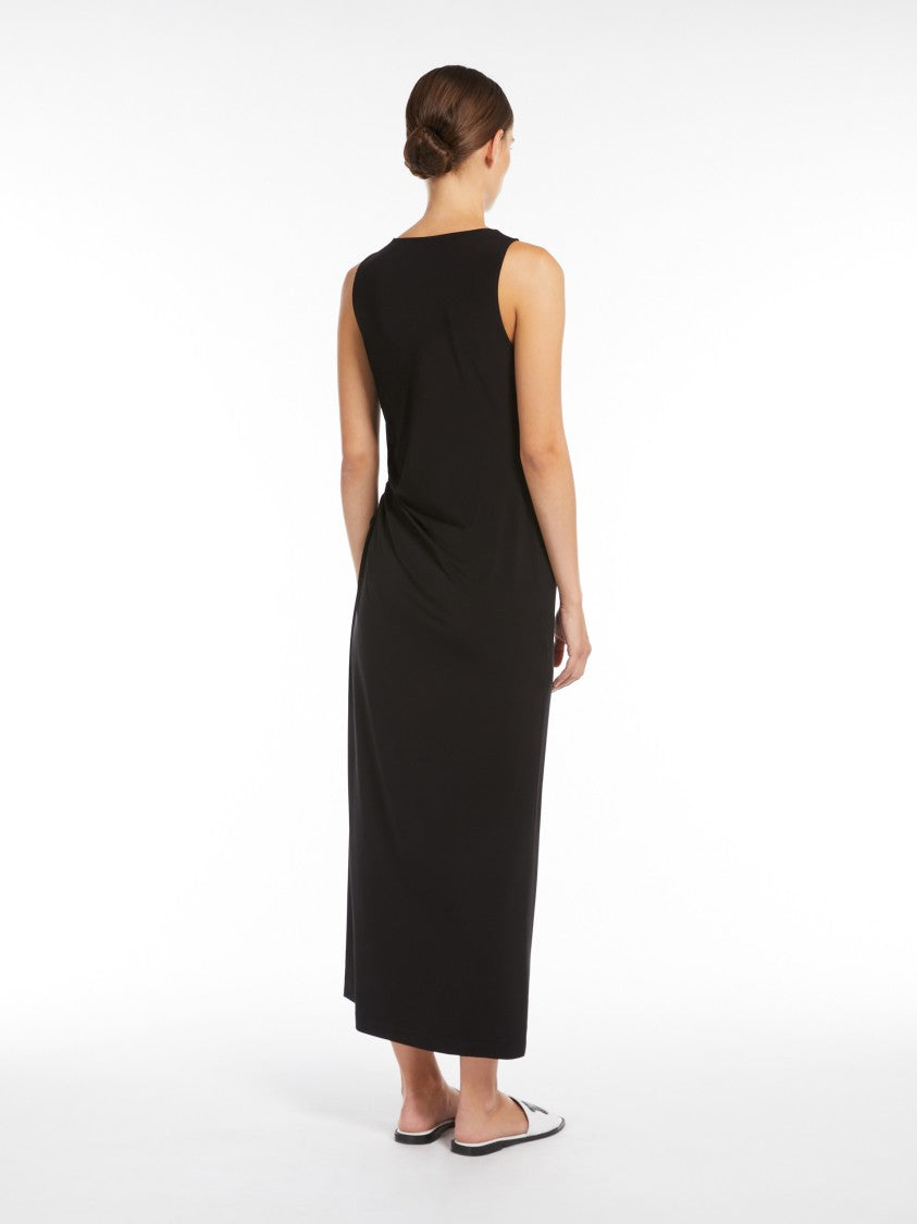 Max Mara Sleeveless Maxi Dress With Cut-Out Detail