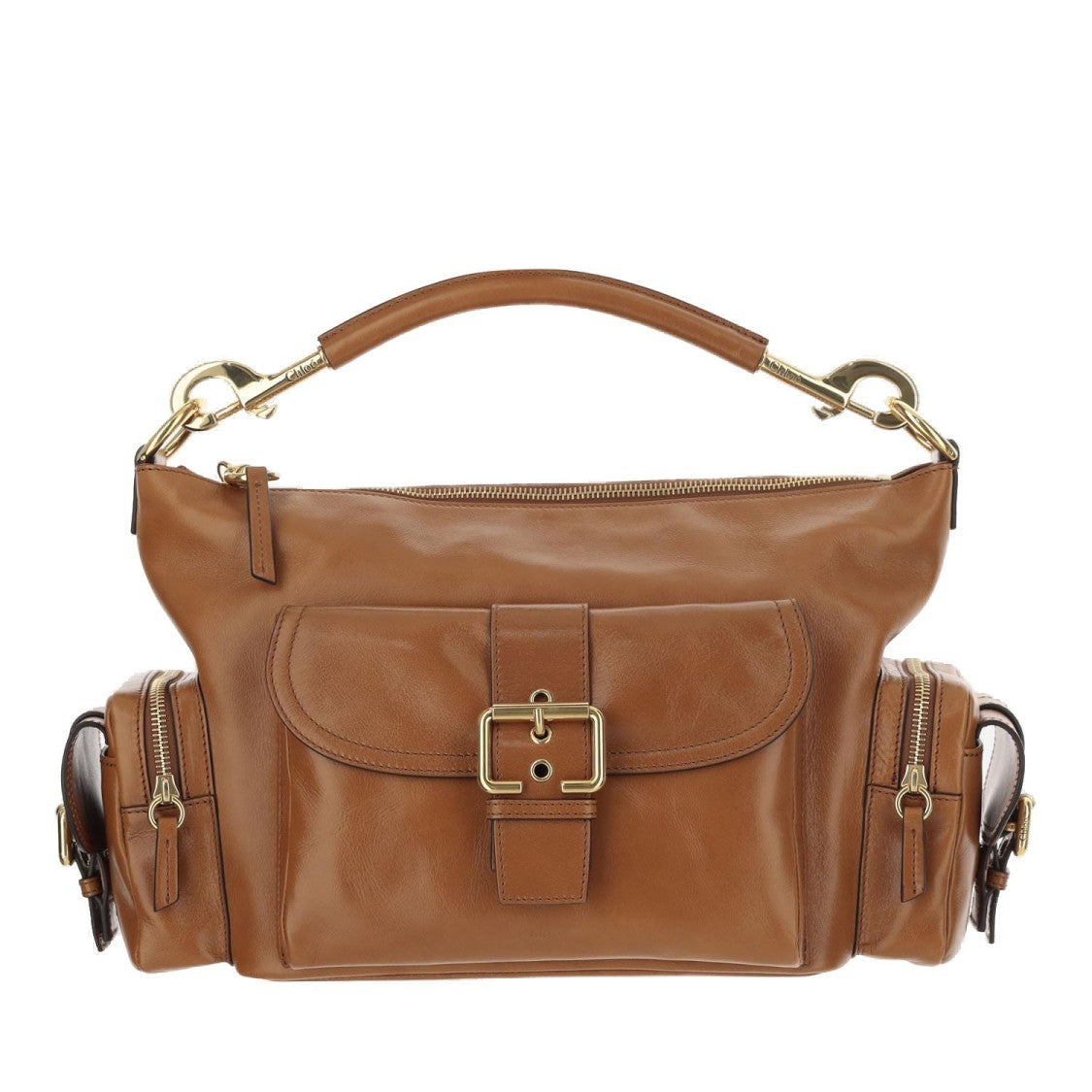 Chloé Shiny Leather Camera Bag