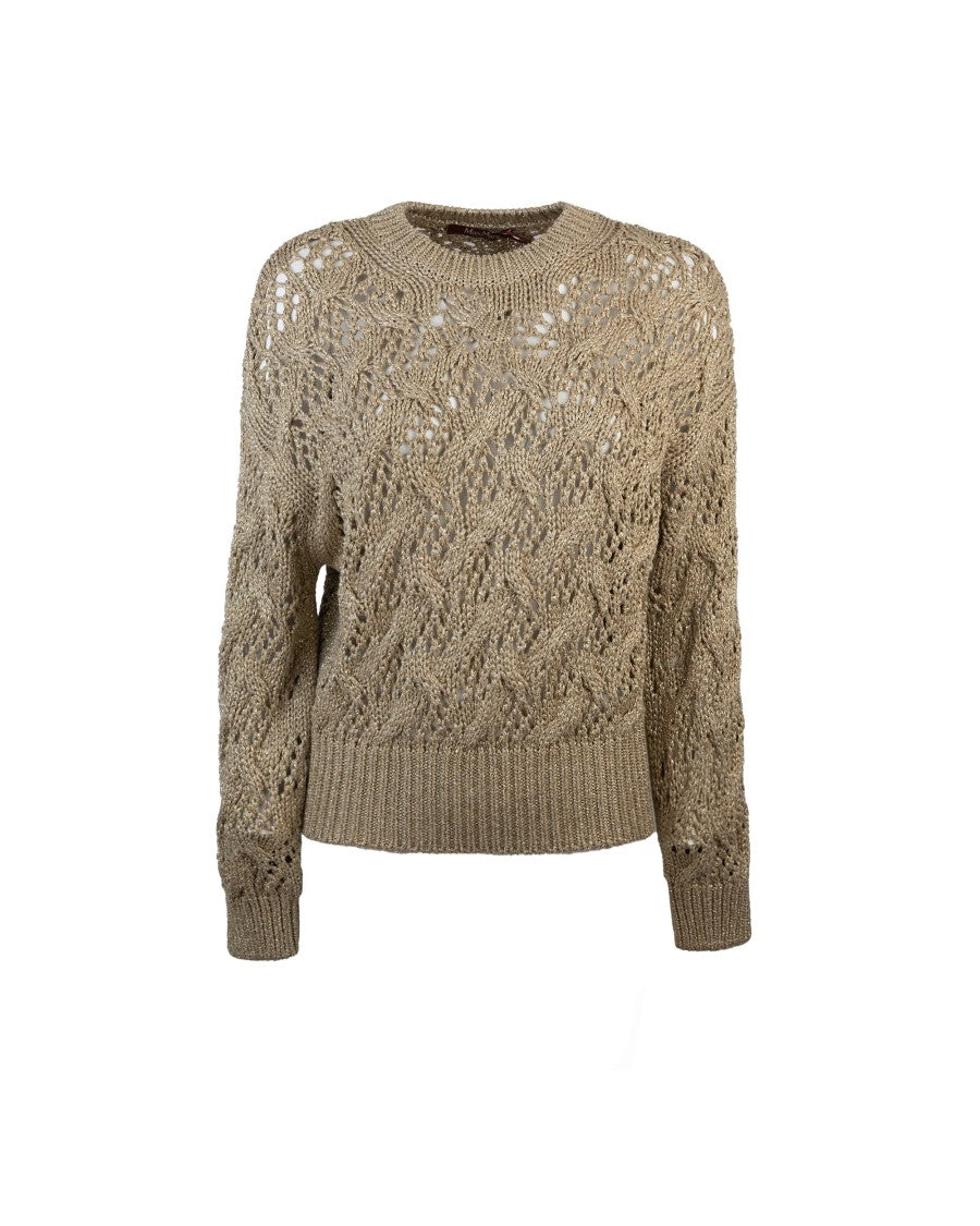 Max Mara Pilade Gold Sweater