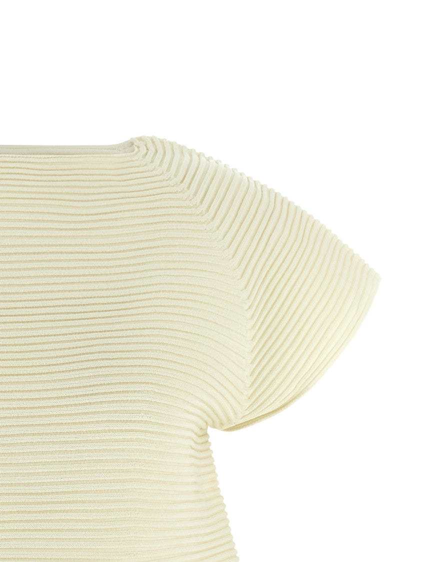 Issey Miyake 'Corrugated Knit' Dress