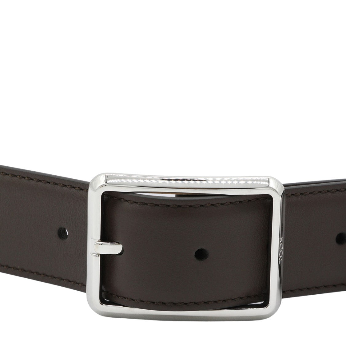 Tod's Dark Brown Leather Belt