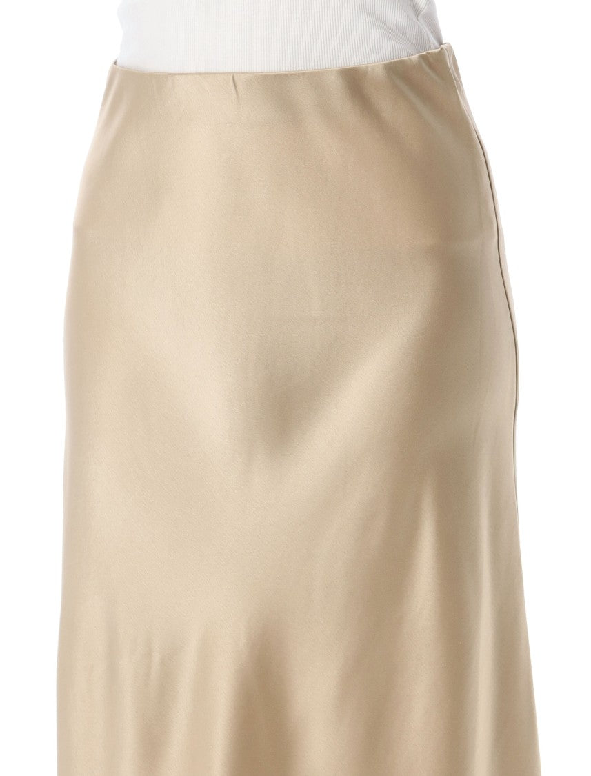 By Malene Birger Barbara High Waisted Satin Skirt