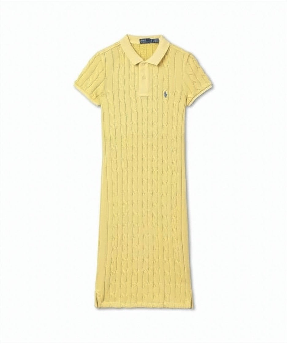 Polo Ralph Lauren Cable Knit Midi Dress