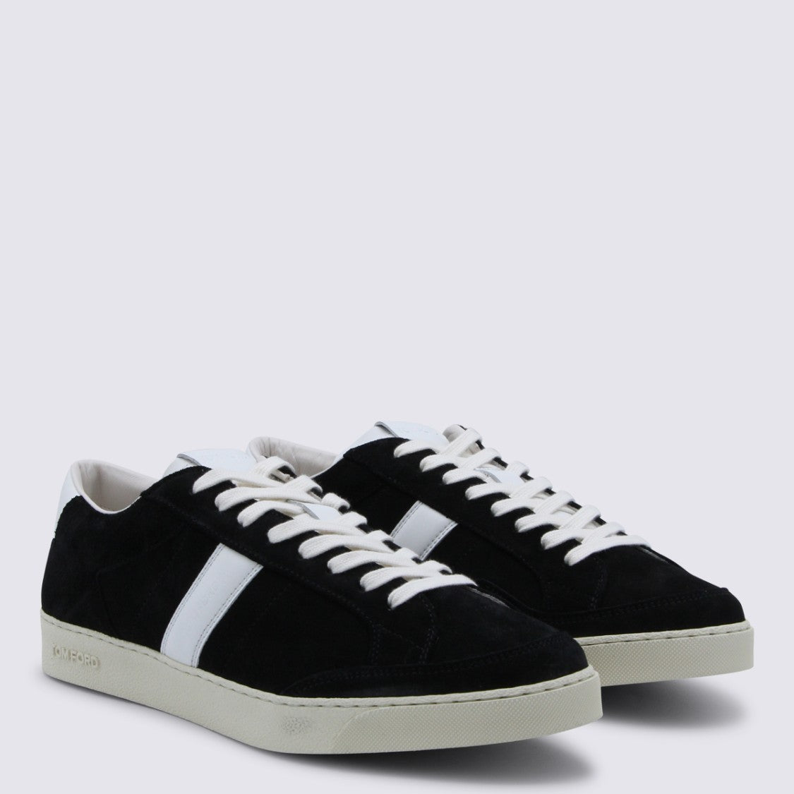Tom Ford Low-Top Suede Sneakers