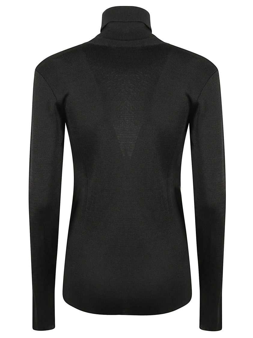 Valentino Garavani Viscose Sweater With High Neck