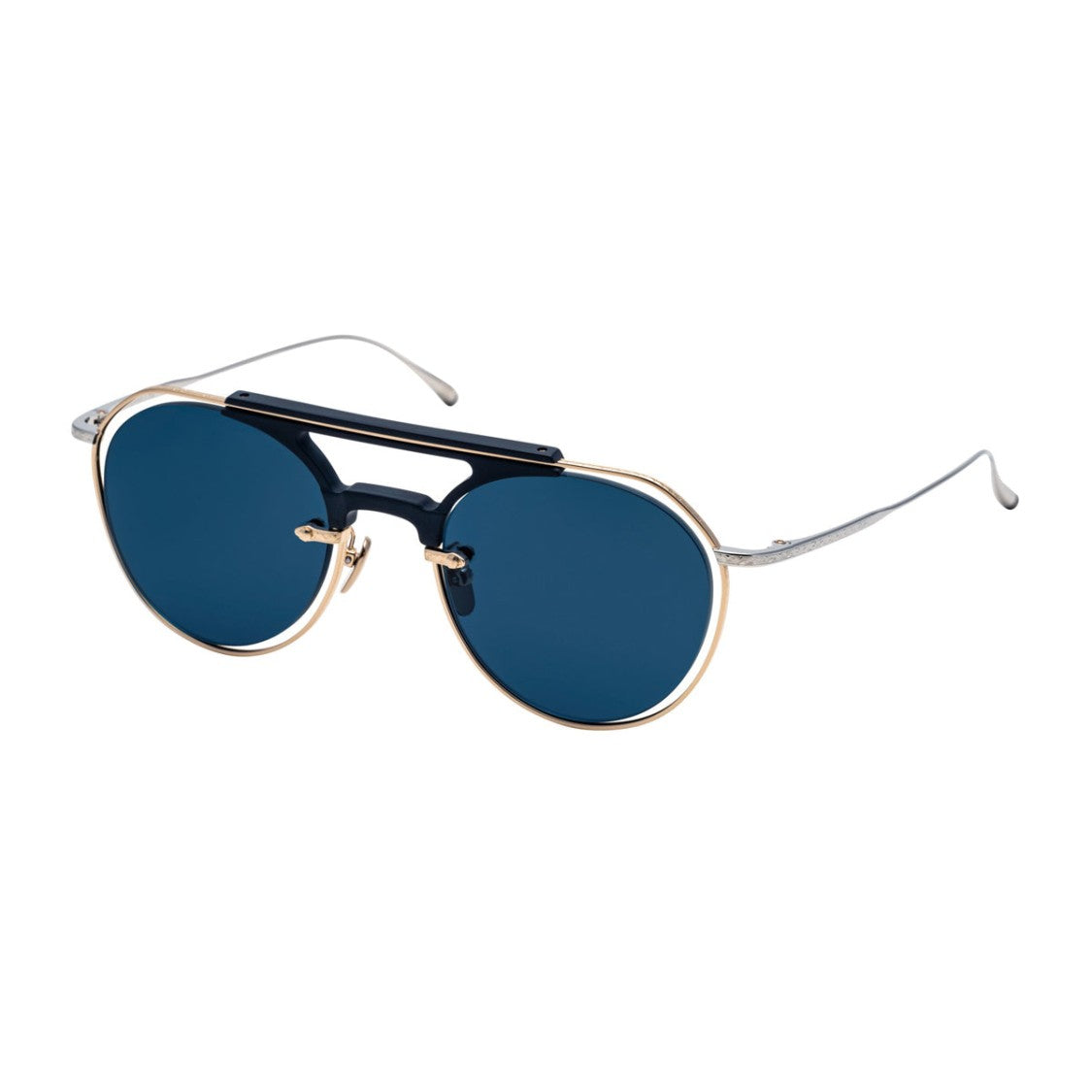 Masunaga Gold Rhea Pilot Sunglasses