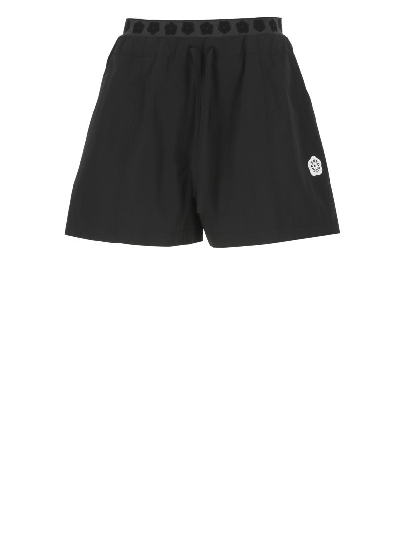 Kenzo Black Boke Flower 2.0 Shorts