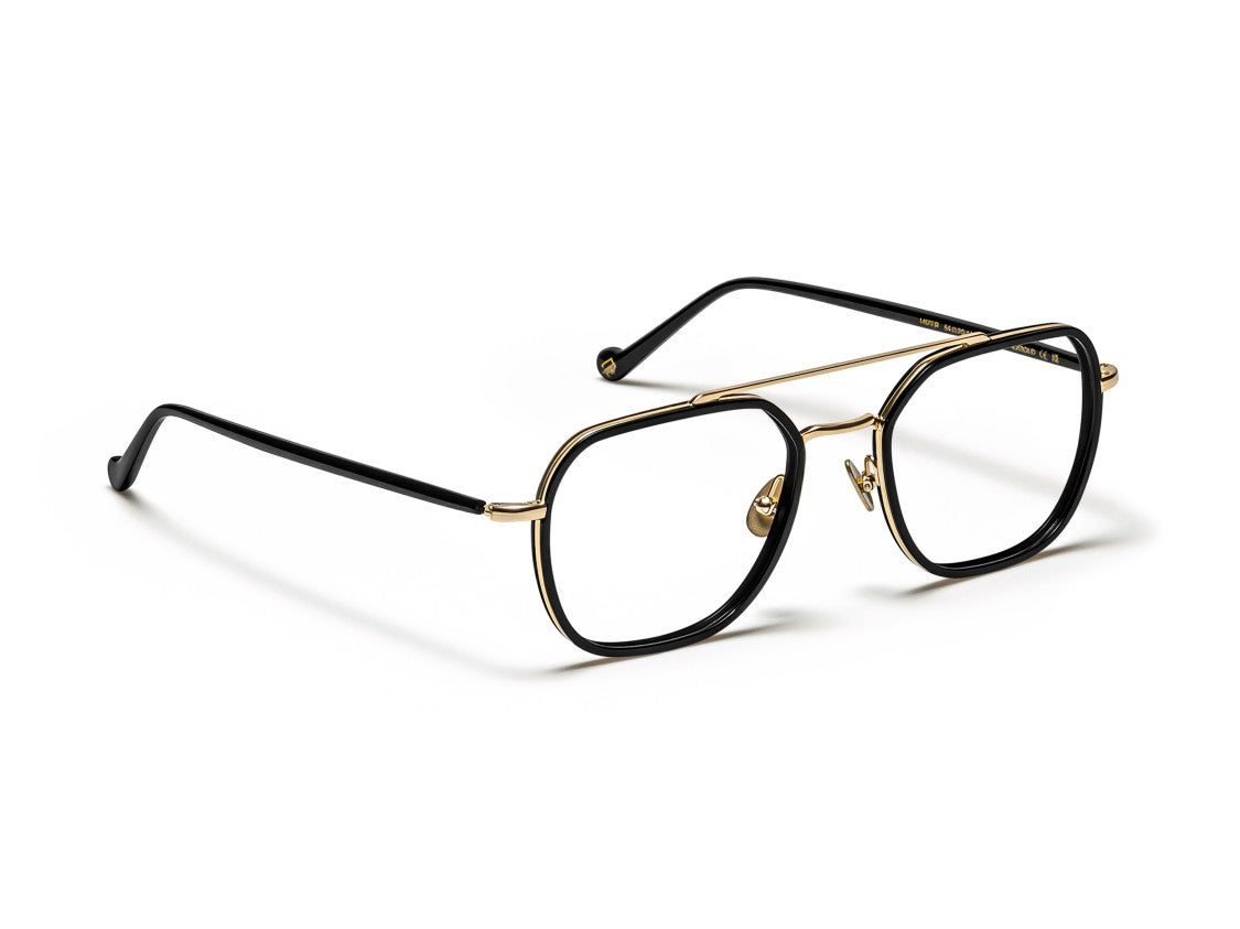 Moscot Black Or-Miz-O Geometric Acetate Sunglasses