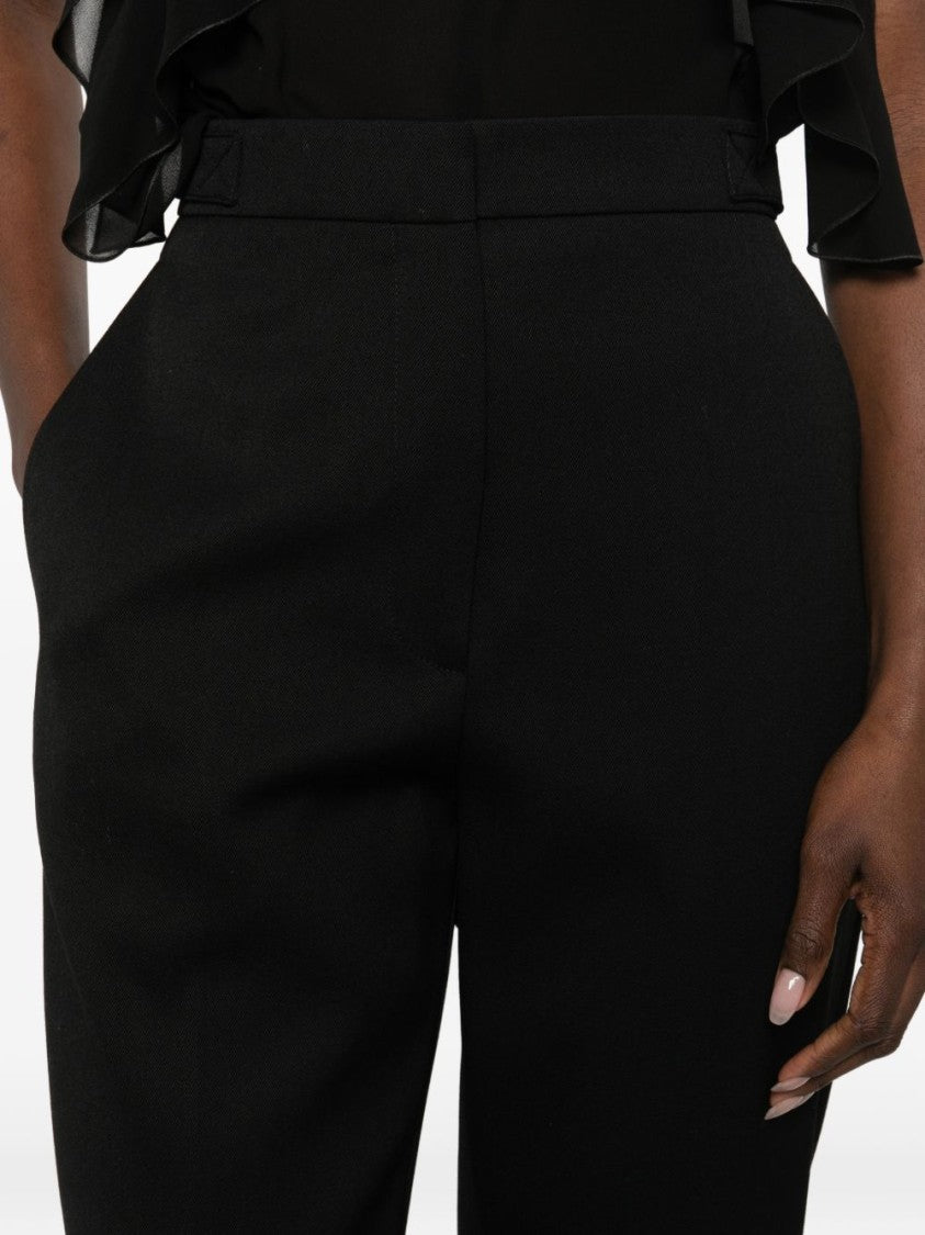 Lanvin Black Straight Leg Regular Fit Trousers