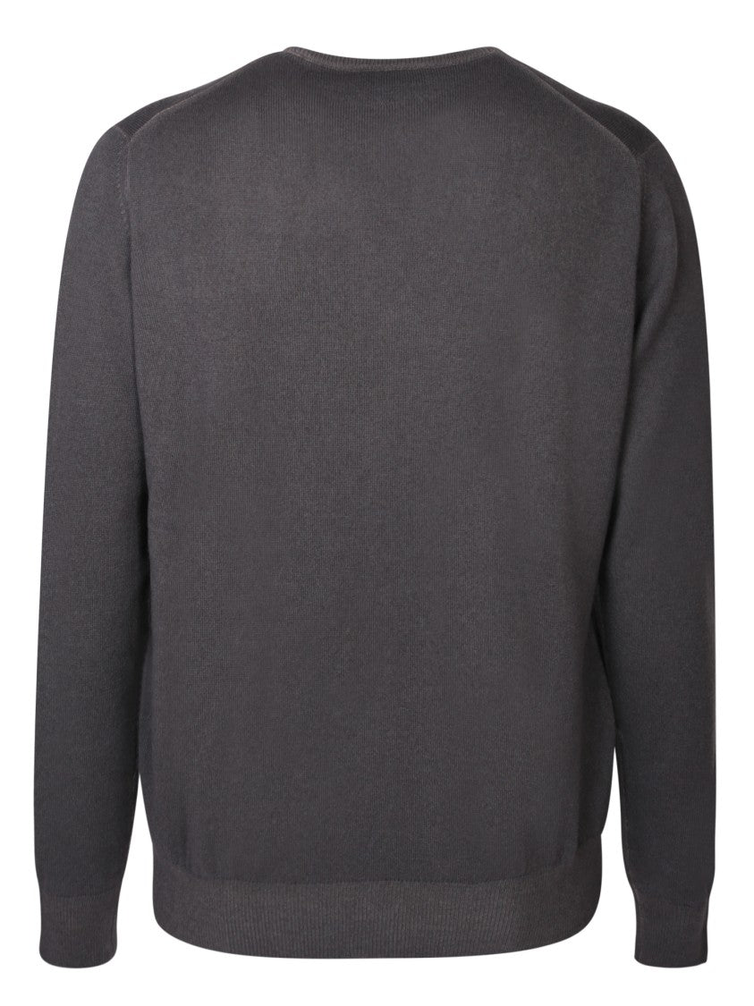 Dell'oglio Brown Wool Blend Knitwear