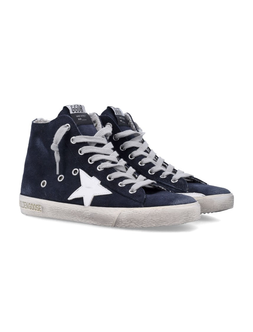 Golden Goose Navy Francy Sneakers