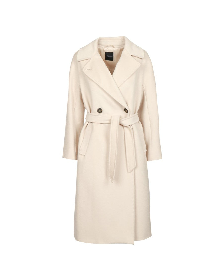 Max Mara Ivory Resina Coat