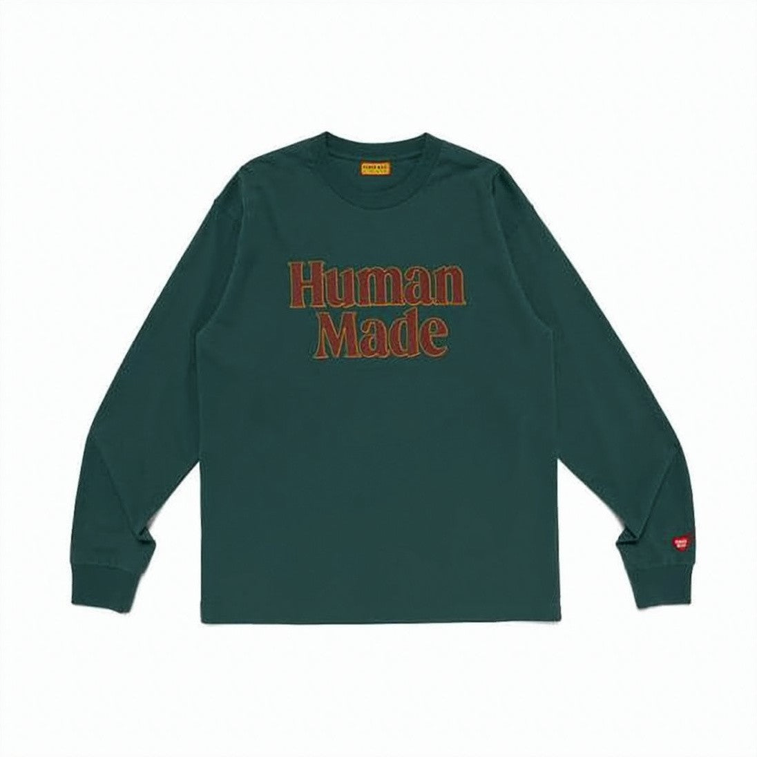 Humanmade Long-Sleeve Crew Neck T-Shirt With Bold Lettering