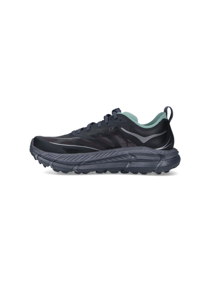 Hoka "Mafate Speed 4 Lite" Sneakers – Black