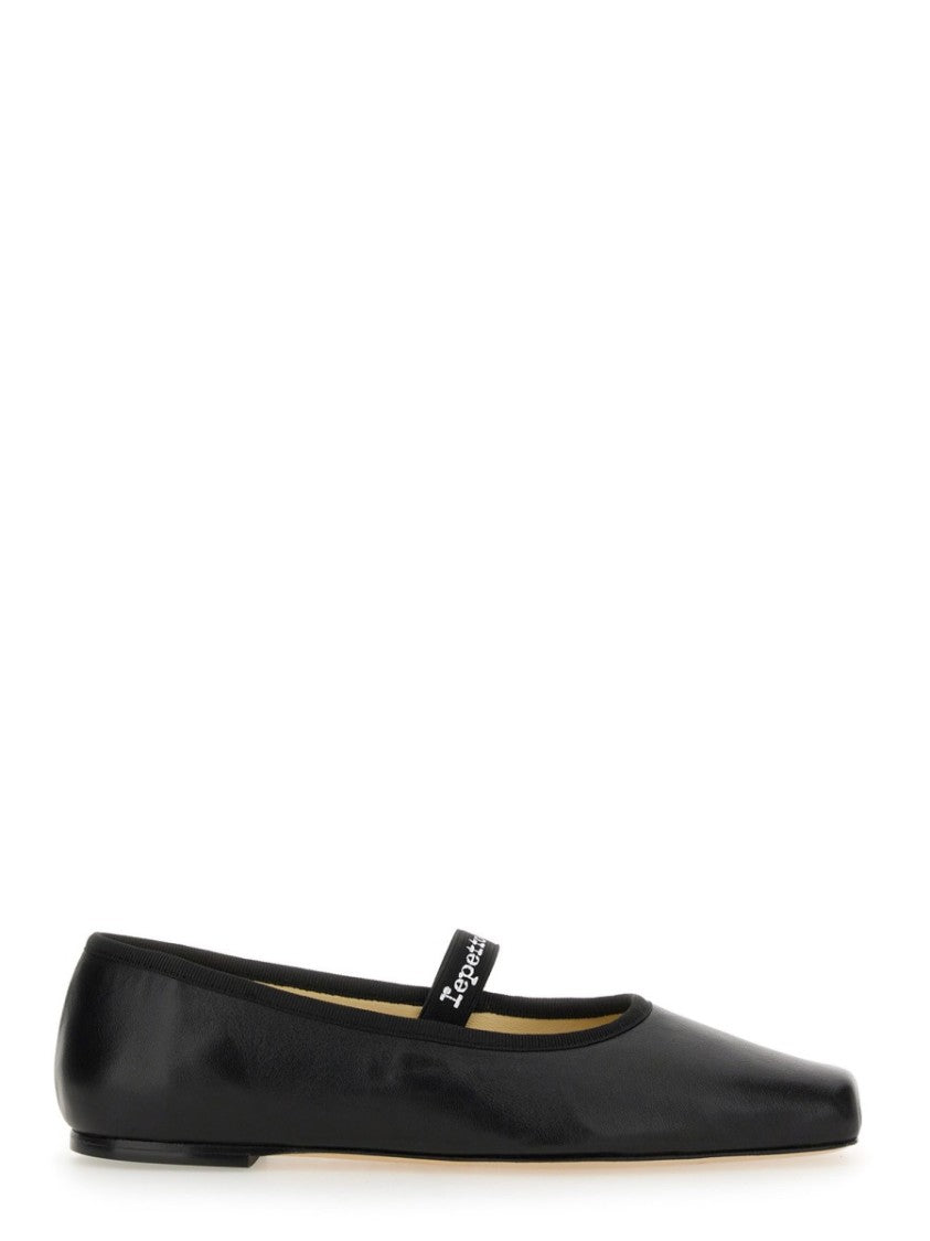 Repetto Neutrals Lisbeth Square Toe Ballet Flats