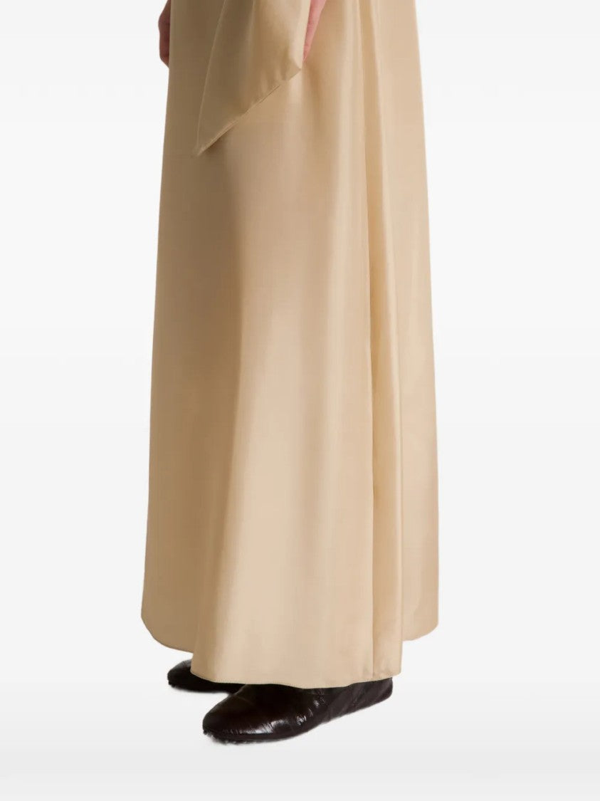 Alberta Ferretti Flowing Silhouette A-Line Midi Skirt