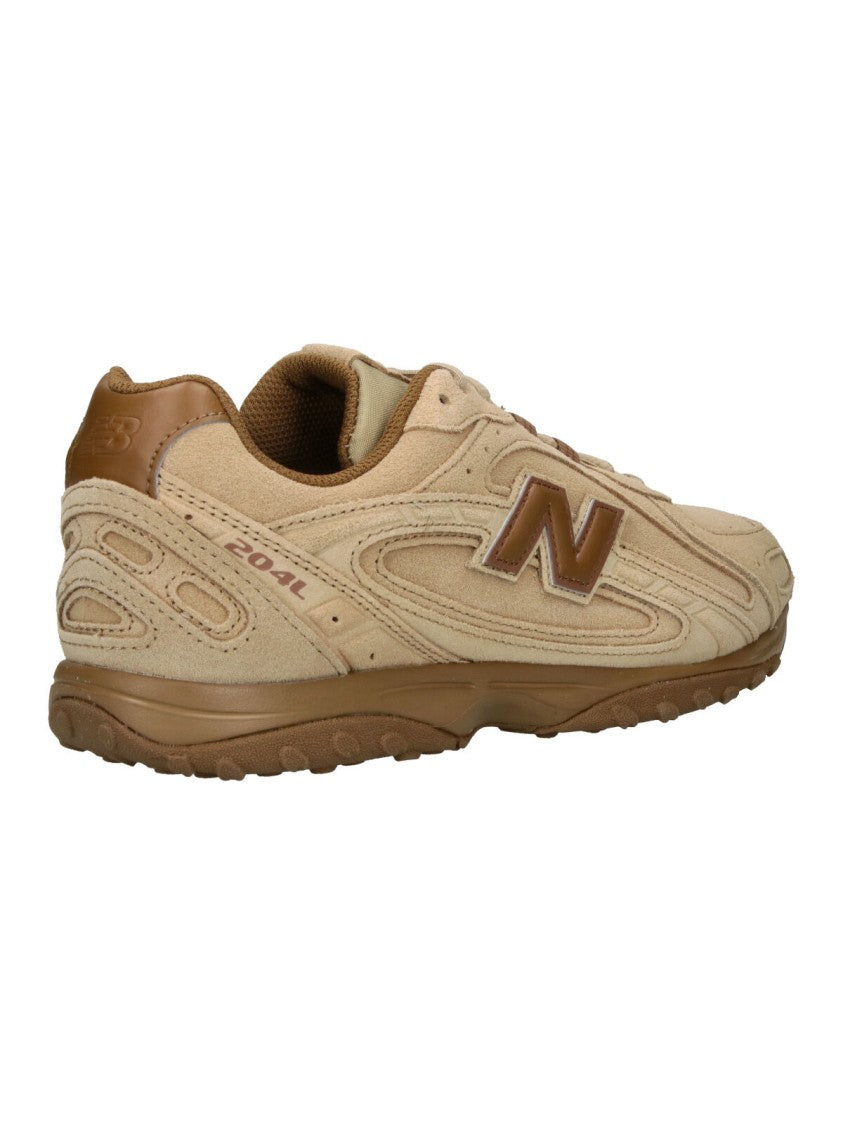 New Balance Beige 204L Suede Sneakers