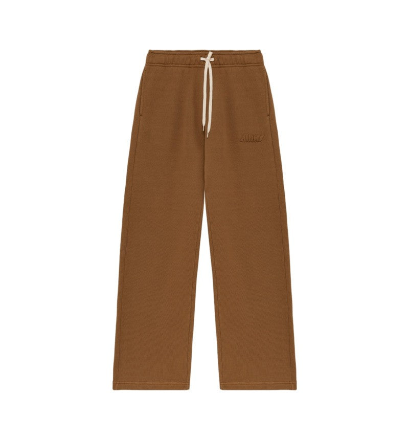 Autry Relaxed Fit Brown Sweatpants With Drawstring Waist