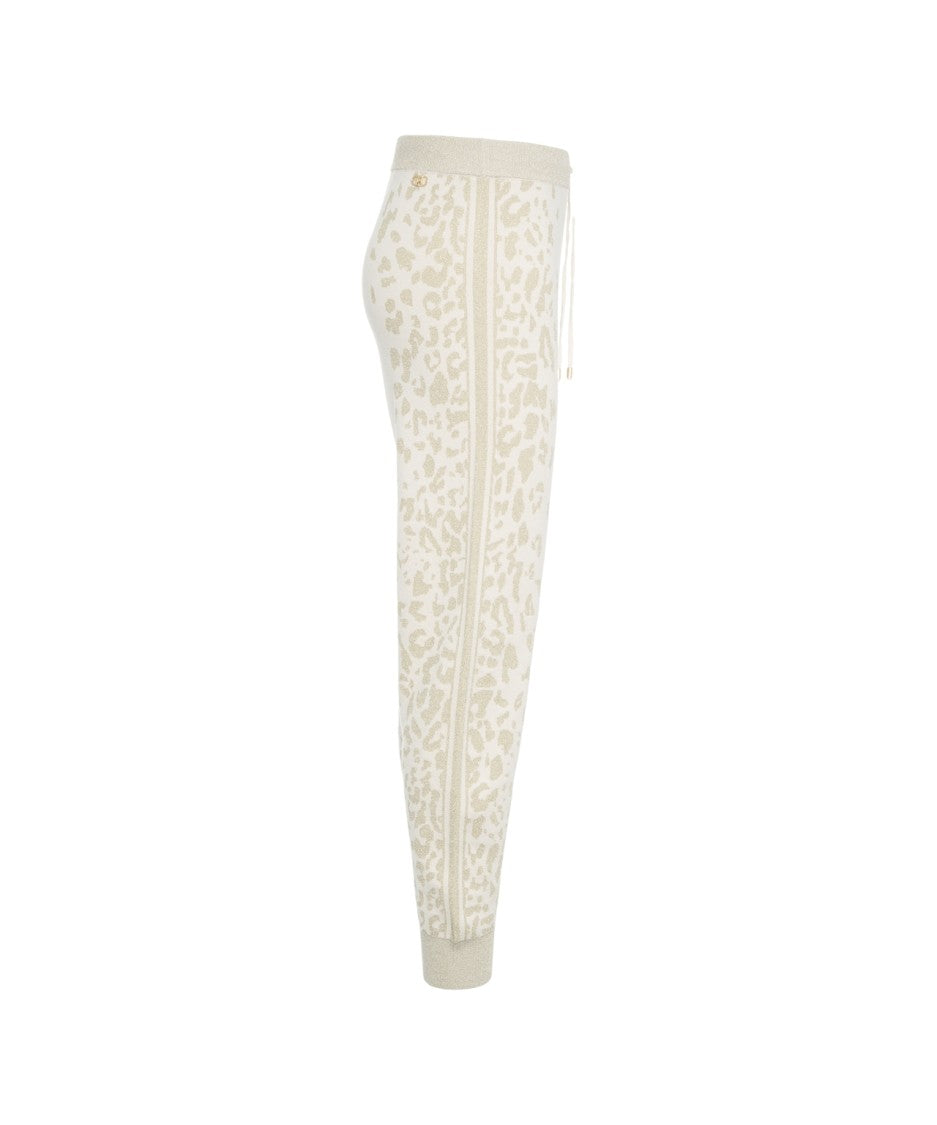 Liu Jo Animal Print Jogging Pants