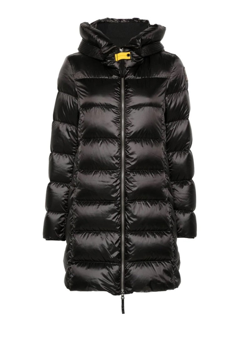 Parajumpers Puffer Coat With Quilted Design And Logo Detail