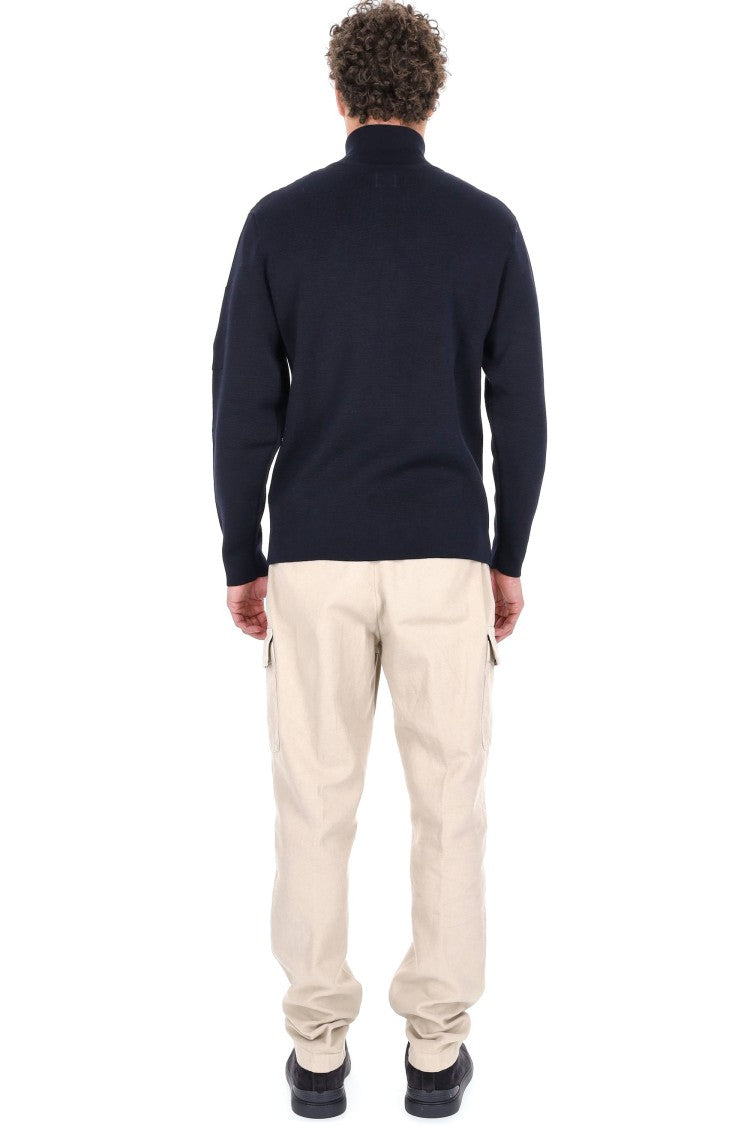 C.P. Company Re-Wool Wool Half-Zip Sweater