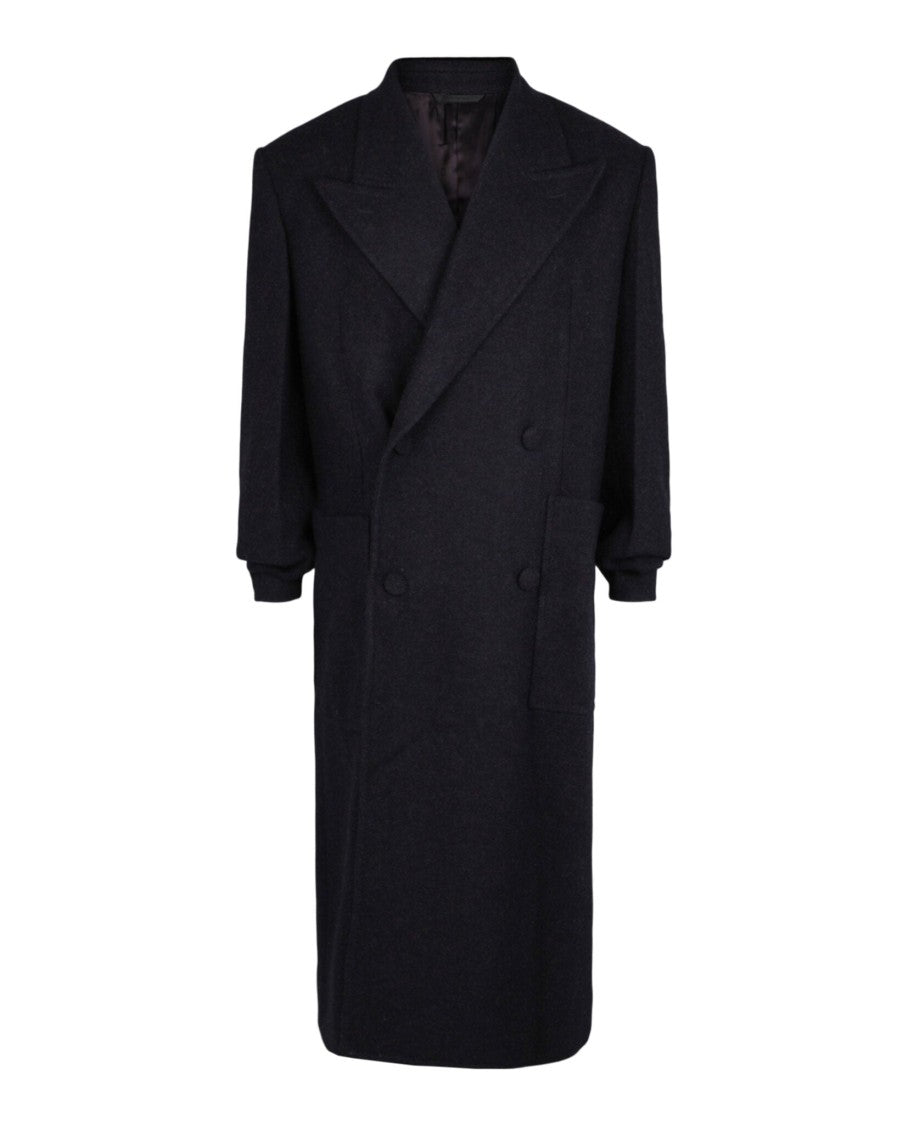 Givenchy Double Breasted Herringbone Coat