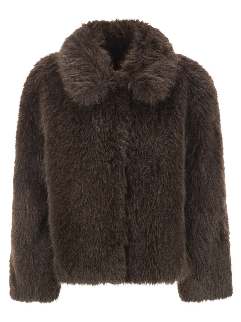 Max Mara Brenta1234 - Soft-Effect Crop Jacket