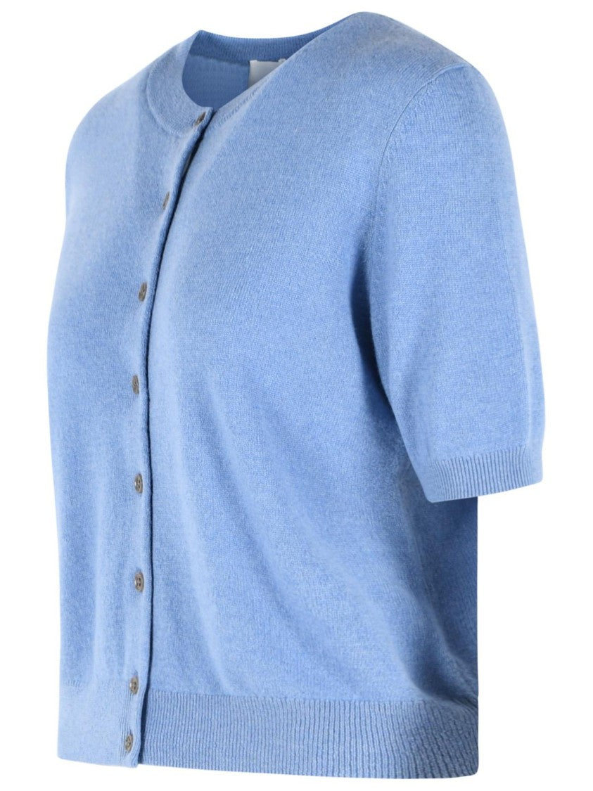 Lisa Yang 'Marene' Light Blue Cashmere Cardigan