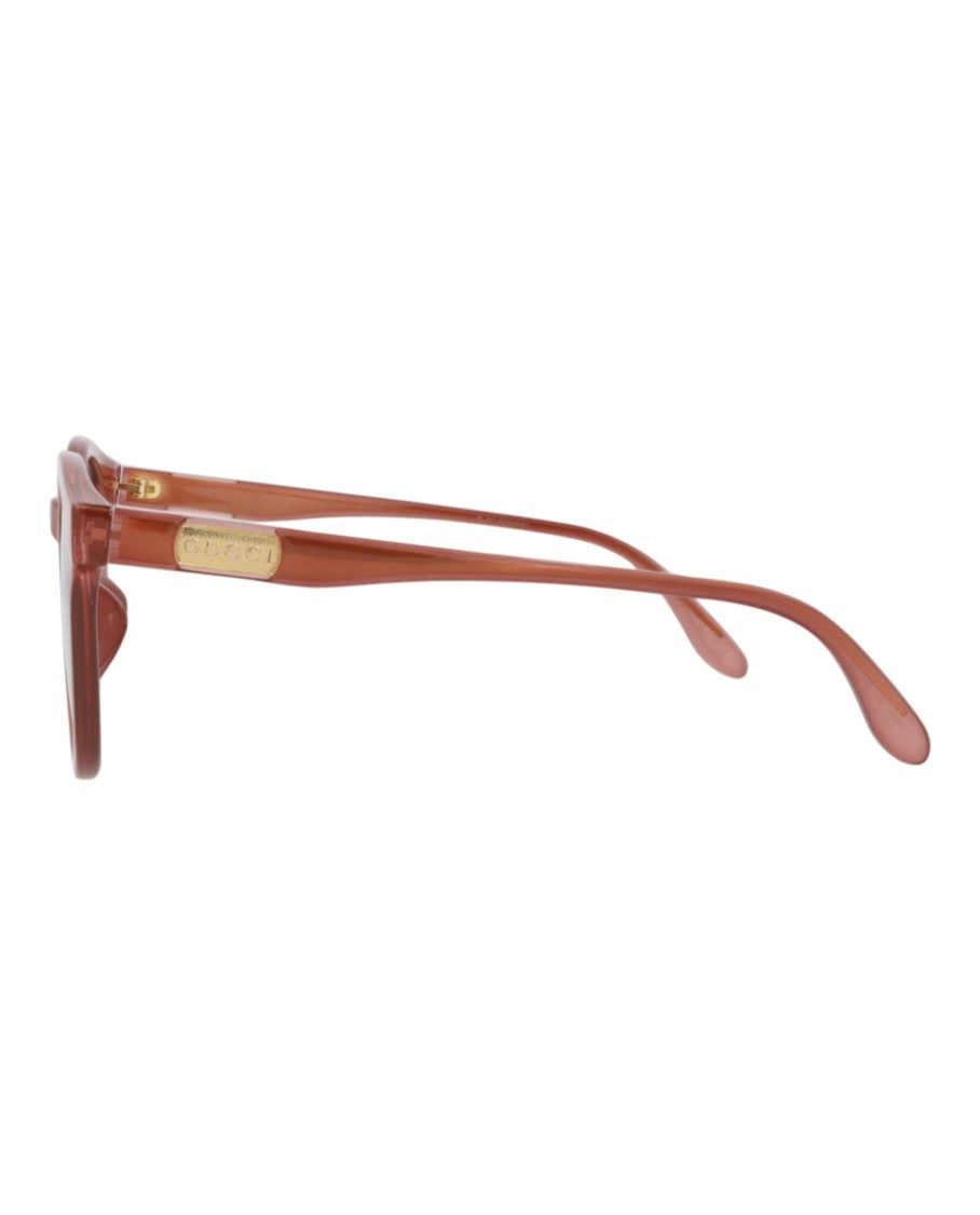 Gucci Round-Frame Injection Sunglasses
