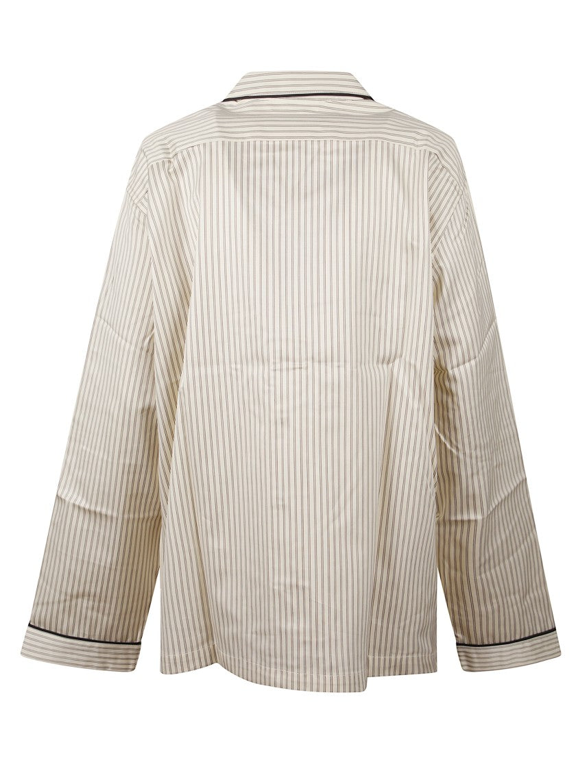 Tekla Sateen Pyjamas Shirt In Organic Cotton