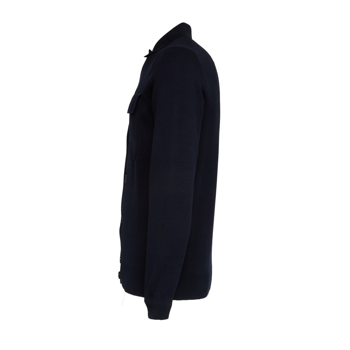 Filippo De Laurentiis Crepe Cotton Multi-Pocket Field Jacket