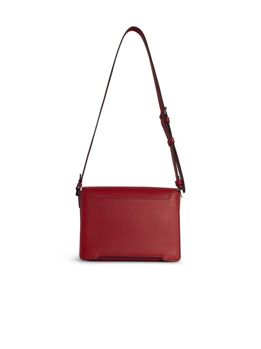 Marni New Trunk' Red Leather Crossbody Bag