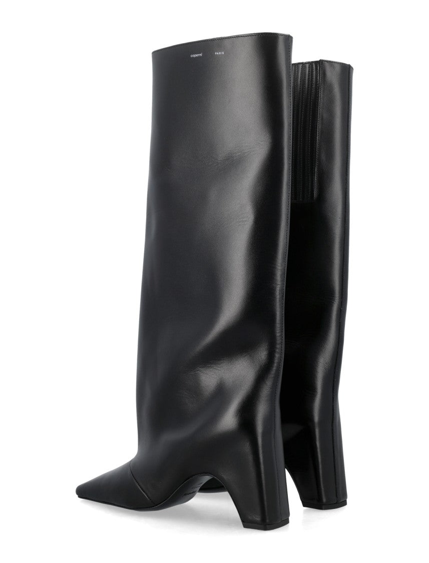 Coperni Bridge Knee High Leather Boot