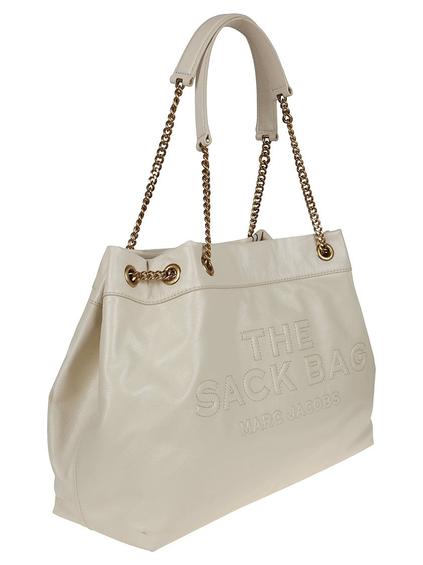 Marc Jacobs Large Chain Sack In Full-Grain Leather