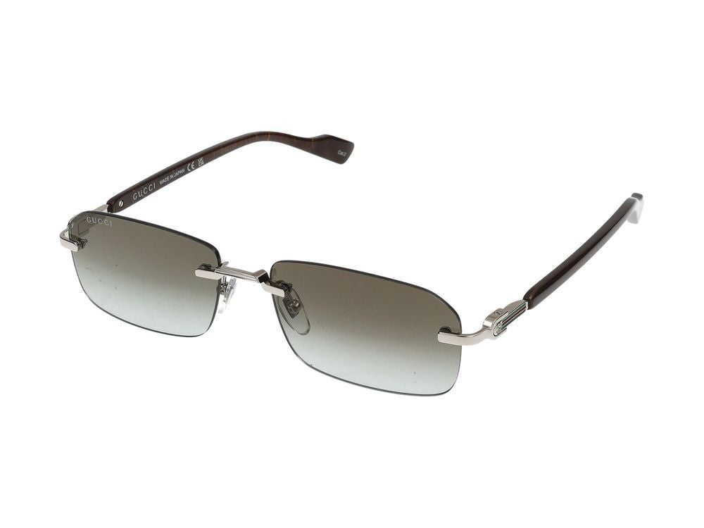 Gucci Sunglasses Gg1221s 008 Silver Brown Brown 56/16/140