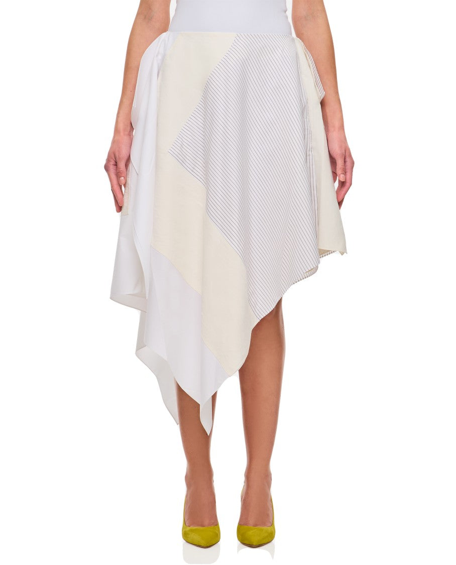 J. W. Anderson Asymmetric Patchwork Skirt