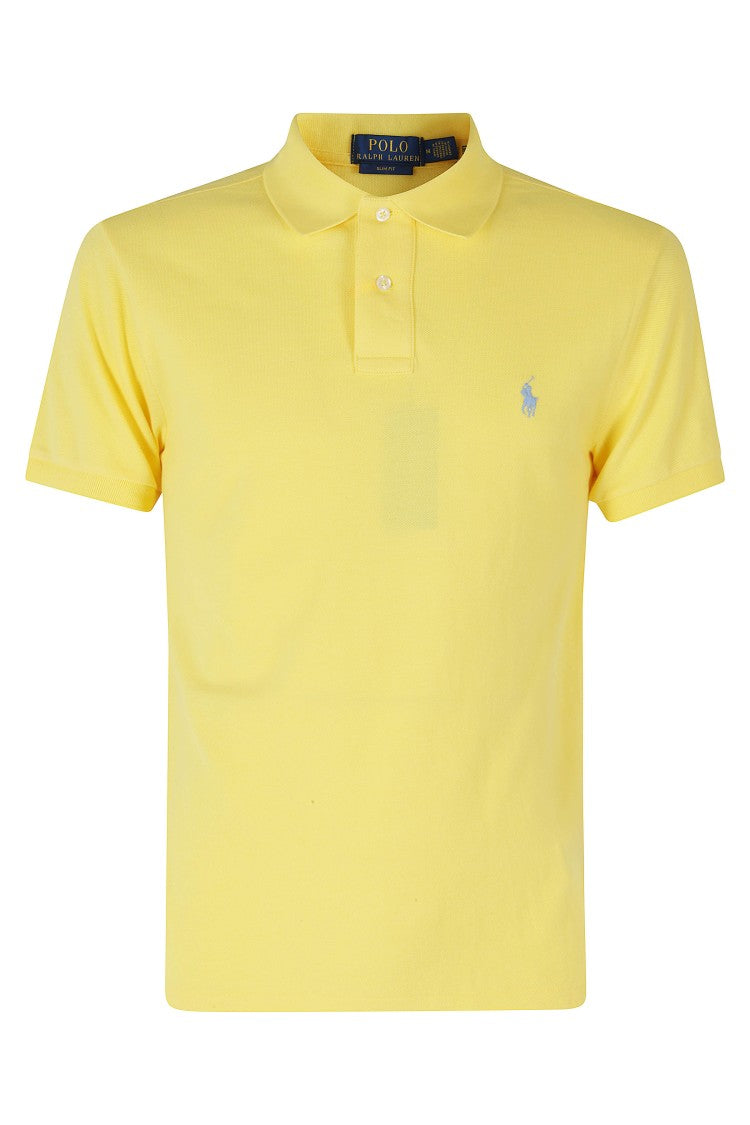 Polo Ralph Lauren Yellow Slim Fit Short Sleeve Cotton Polo Shirt