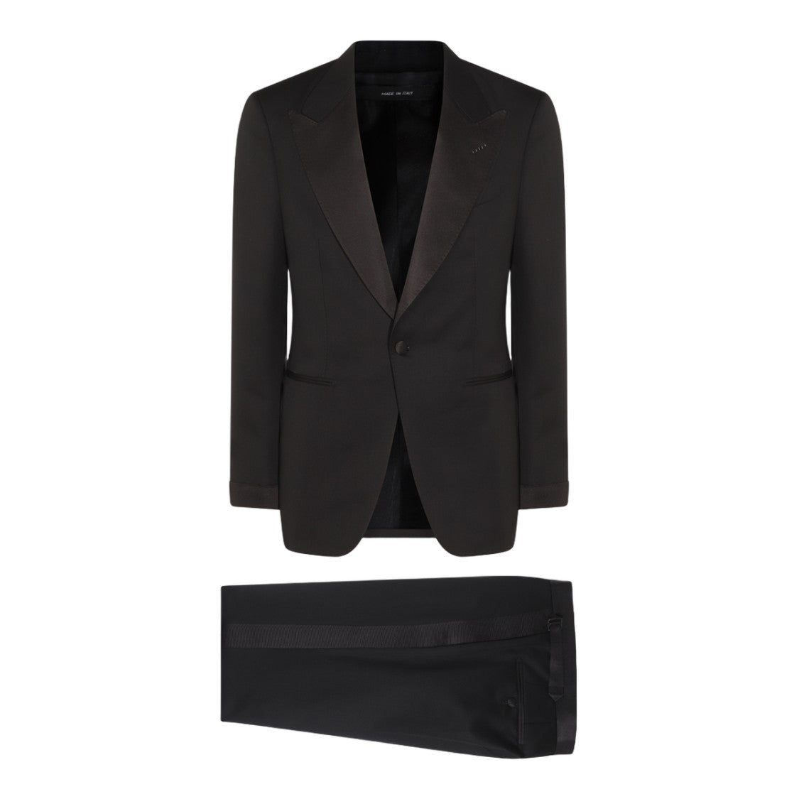 Tom Ford Tailored Black Tuxedo Jacket And Trousers Set