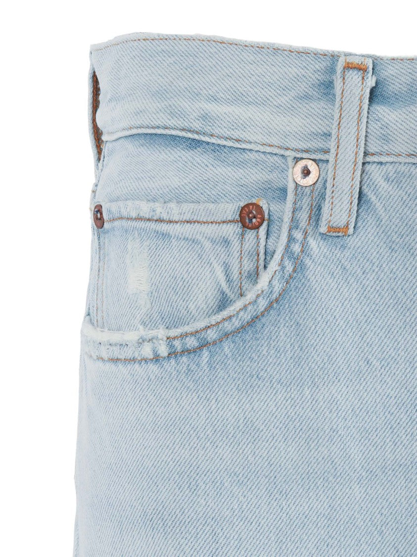 Agolde 90S Crop Mid Rise Jeans