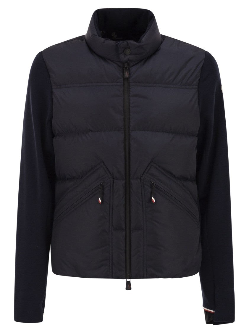 Moncler Grenoble Padded Cardigan With Zip