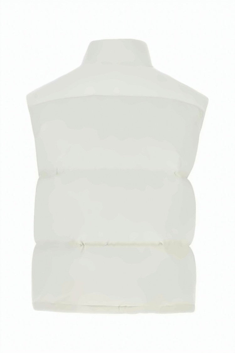 Bottega Veneta Padded Vest With Quilted Design And High Collar