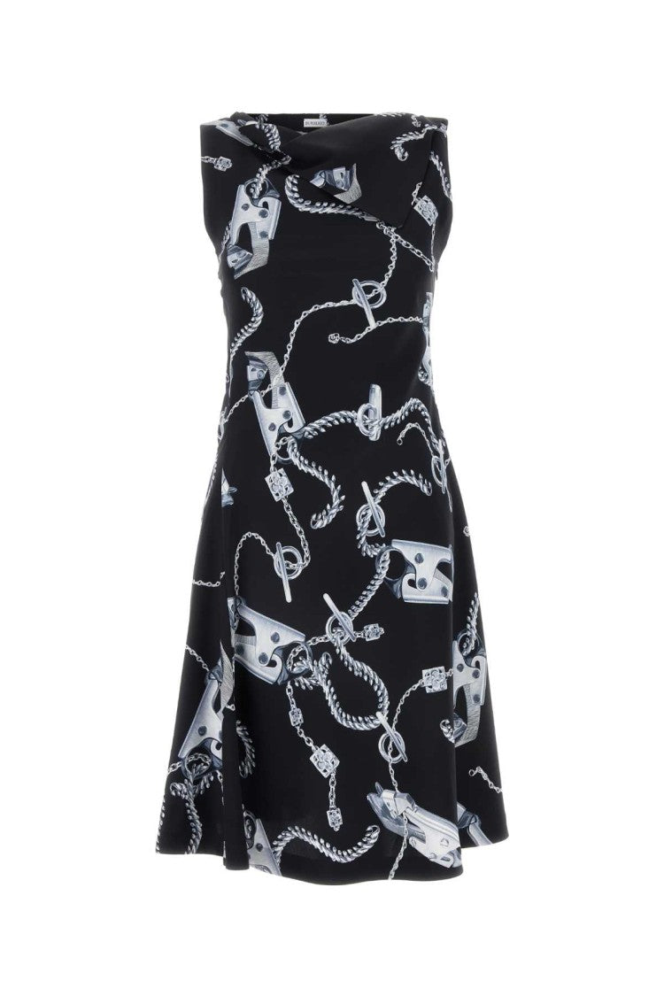 Burberry Printed Viscose Dress