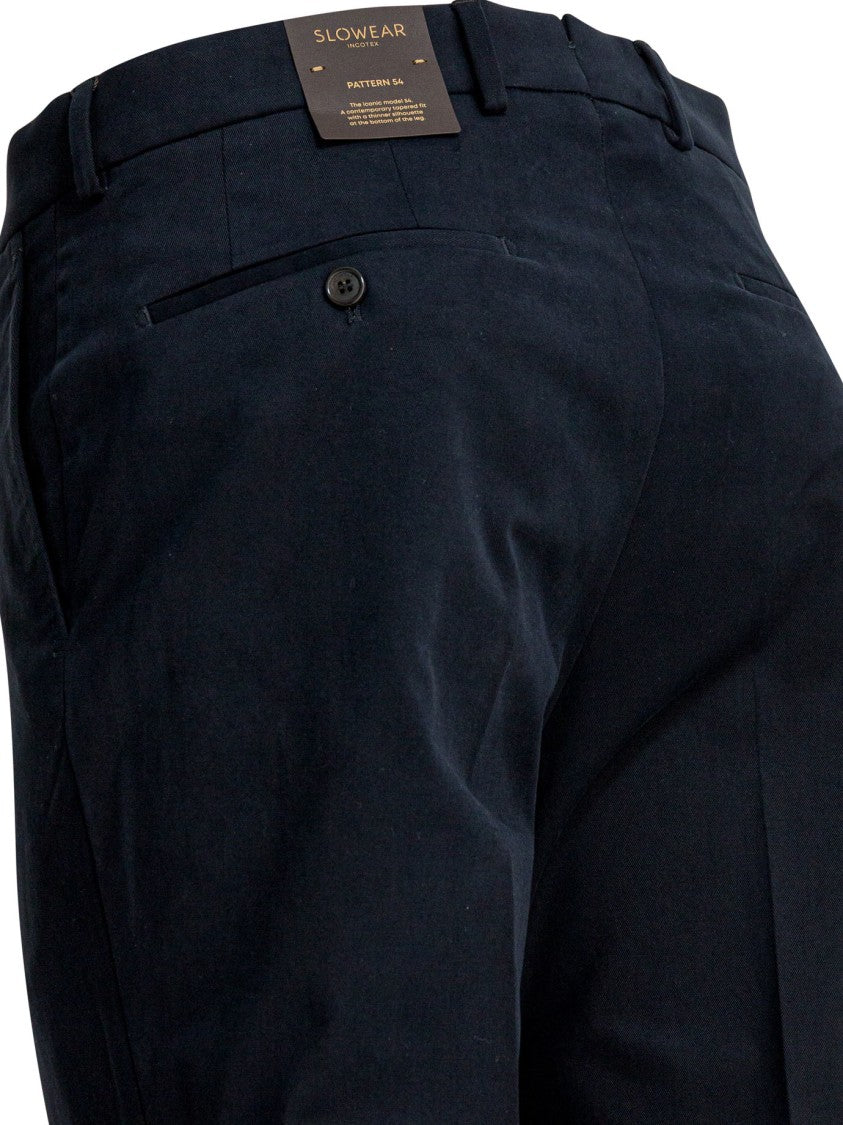 Incotex Slim Fit Stretch Cotton Pants