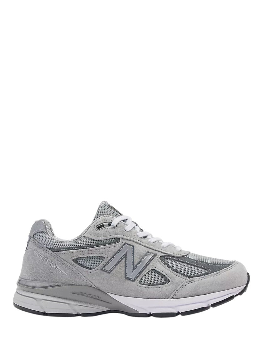 New Balance Grey Suede Mesh 9060 Sneakers