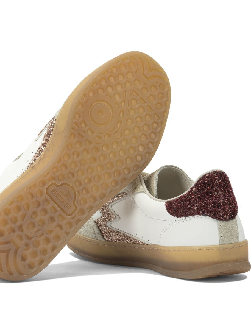 Moaconcept Low-Top Sneakers With Glitter Detailing
