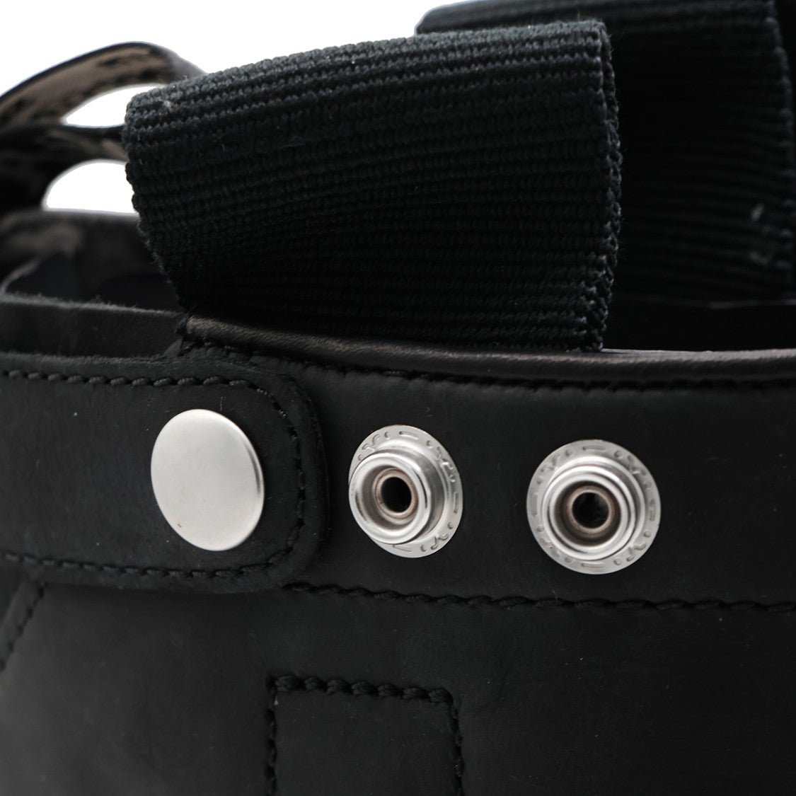 Dr. Martens X Rick Owens Black Rugged Tread Chunky Platform Boots