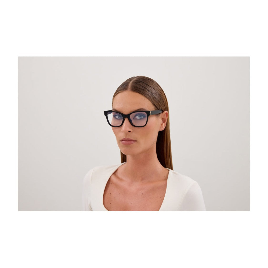 Saint Laurent Black Sl M158 Acetate Square Sunglasses