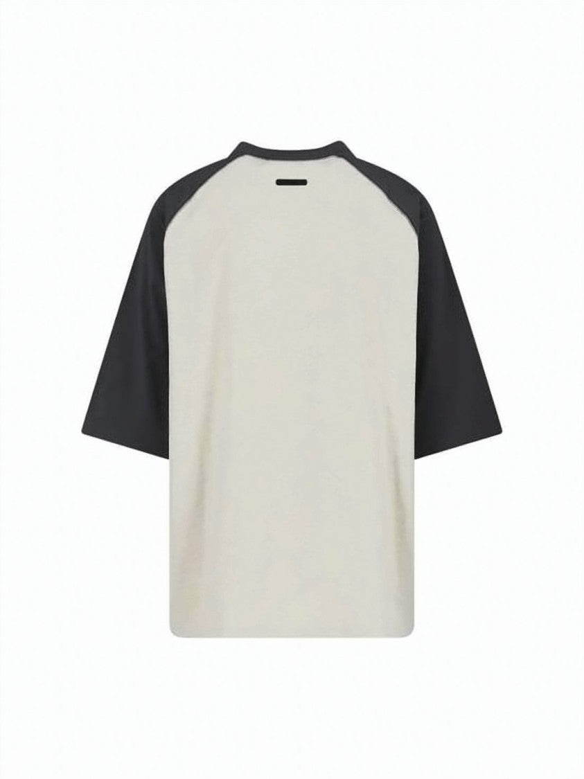 Fear Of God Relaxed-Fit Short-Sleeve T-Shirt With Contrasting Raglan Sleeves