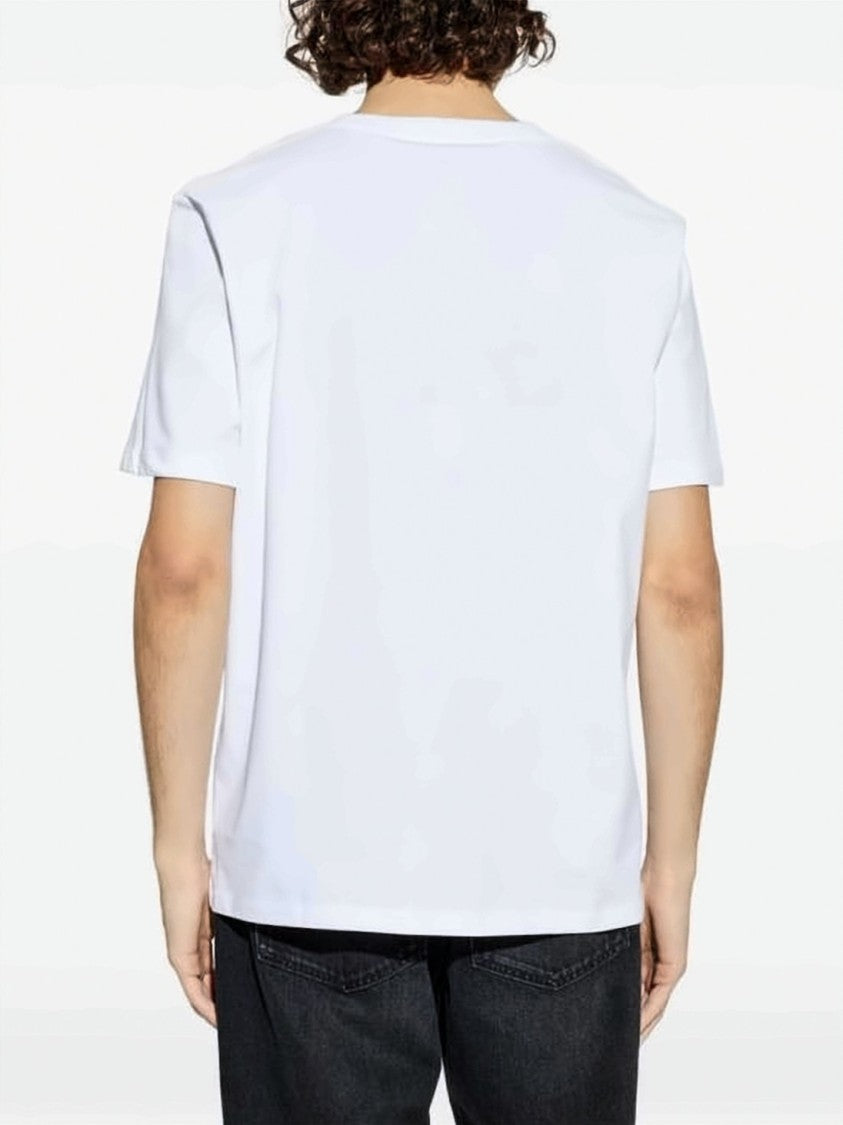 Balmain Short-Sleeve T-Shirt With Bold Graphic Print
